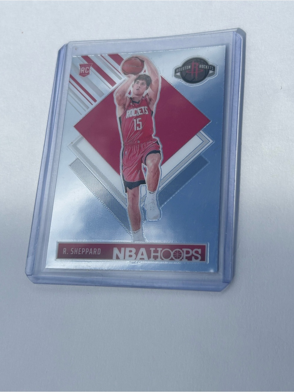 NBA Hoops R. Sheppard Rookie Card - Red/White